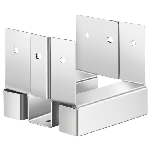 4x4 Post Base 10 Pcs, Inner Size 3.53x3.56inch/89.6x90.5mm Concrete Post Anchor, Heavy-Duty Zinc-Plated V952-HNTJZ44YC10JREKGG001V0