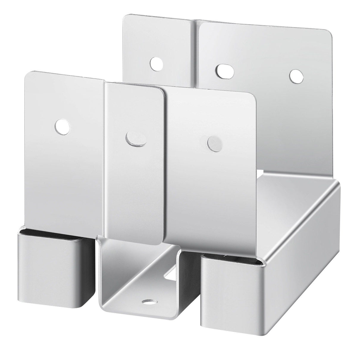 4x4 Post Base 10 Pcs, Inner Size 3.53x3.56inch/89.6x90.5mm Concrete Post Anchor, Heavy-Duty Zinc-Plated V952-HNTJZ44YC10JREKGG001V0