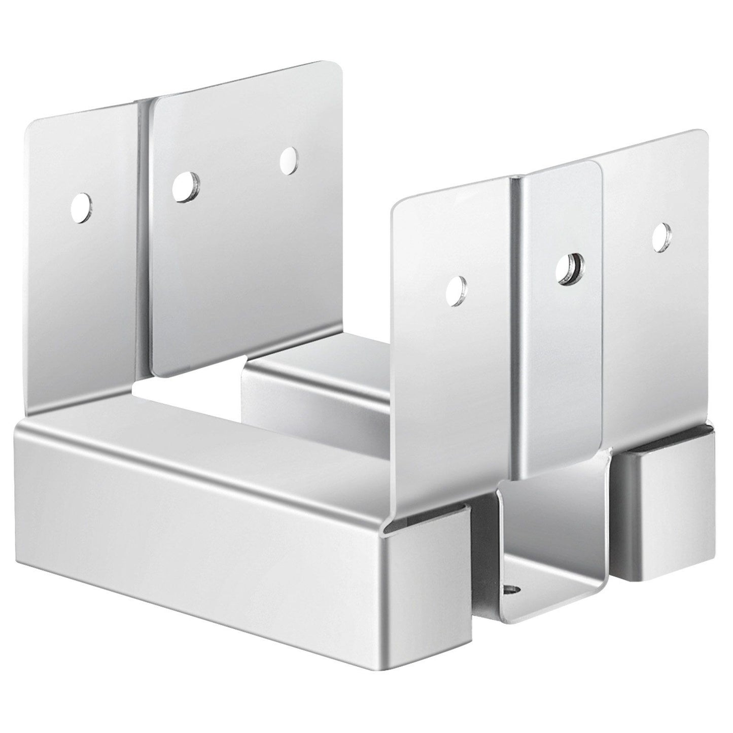 4x4 Post Base 10 Pcs, Inner Size 3.53x3.56inch/89.6x90.5mm Concrete Post Anchor, Heavy-Duty Zinc-Plated V952-HNTJZ44YC10JREKGG001V0