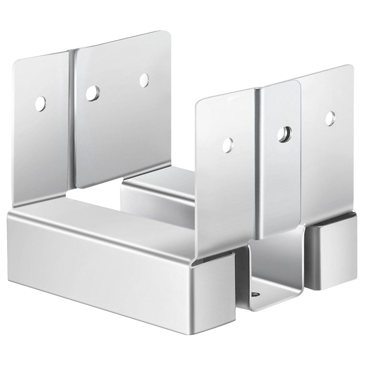 4x4 Post Base 10 Pcs, Inner Size 3.53x3.56inch/89.6x90.5mm Concrete Post Anchor, Heavy-Duty Zinc-Plated V952-HNTJZ44YC10JREKGG001V0