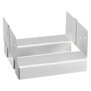 6x6 Post Base 10 Pcs, Inner Size 5.49x5.57inch/139.5x141.5mm Concrete Post Anchor, Heavy-Duty Zinc-Plated V952-HNTJZ66YC10JO06CH001V0