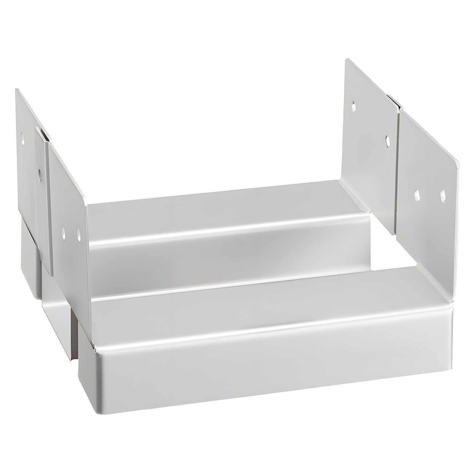 6x6 Post Base 10 Pcs, Inner Size 5.49x5.57inch/139.5x141.5mm Concrete Post Anchor, Heavy-Duty Zinc-Plated V952-HNTJZ66YC10JO06CH001V0
