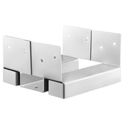 6x6 Post Base 10 Pcs, Inner Size 5.49x5.57inch/139.5x141.5mm Concrete Post Anchor, Heavy-Duty Zinc-Plated V952-HNTJZ66YC10JO06CH001V0