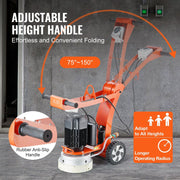 Electric Concrete Floor Grinder 10" Walk-Behind Grinder 3.0HP Concrete Floor Polisher, 2200W Grinding V952-HNTSGJJS1300C00IVV3