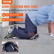 Concrete Knee Boards Knee Sliders 28" x 8" 2 Pair w/ Knee Pad for Concrete V952-HNTXGB28X8LDZ0001V0