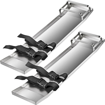 Concrete Knee Boards 70cm x 20cm Slider Knee Boards, Kneeler Board Stainless Steel Kneeboards, Concrete V952-HNTXGB30X8WHD0001V0