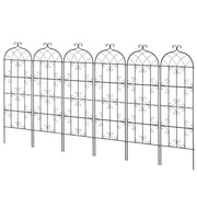 4 Packs Metal Garden Trellis for Climbing Plant Support 71x20 in Rustproof V952-HPJHX6JTH71WWTFZ4V0