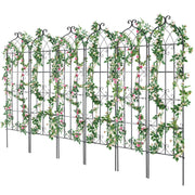 4 Packs Metal Garden Trellis for Climbing Plant Support 71x20 in Rustproof V952-HPJHX6JTH71WWTFZ4V0