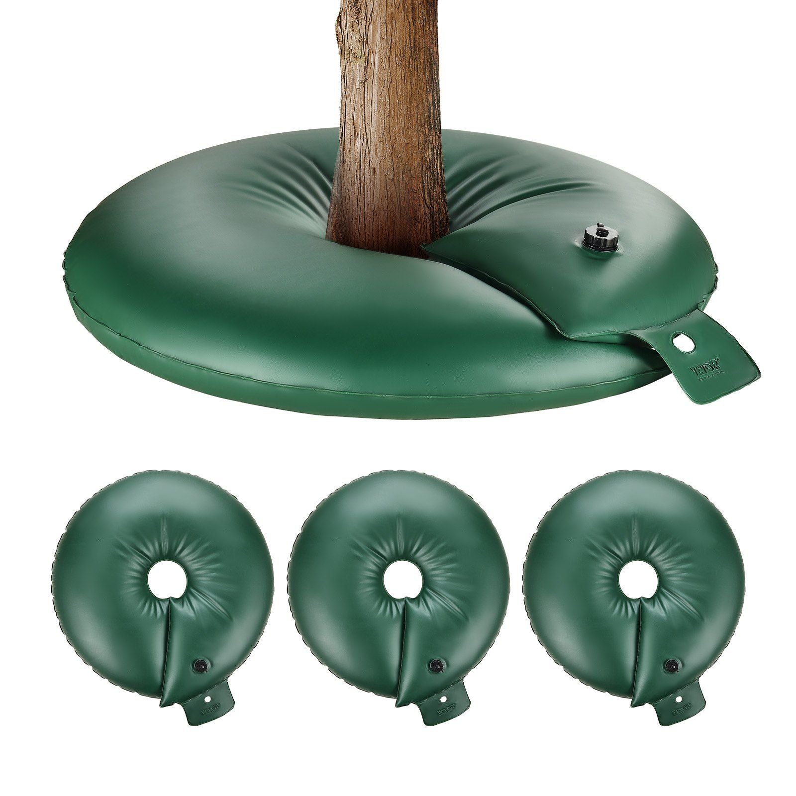 Tree Watering Rings, 4 Pcs 20 Gallons Tree Watering Bags, 6-9 Hours Slow Release, Refillable Planting Water V952-HSJSD20GAL4JCBTVEV0