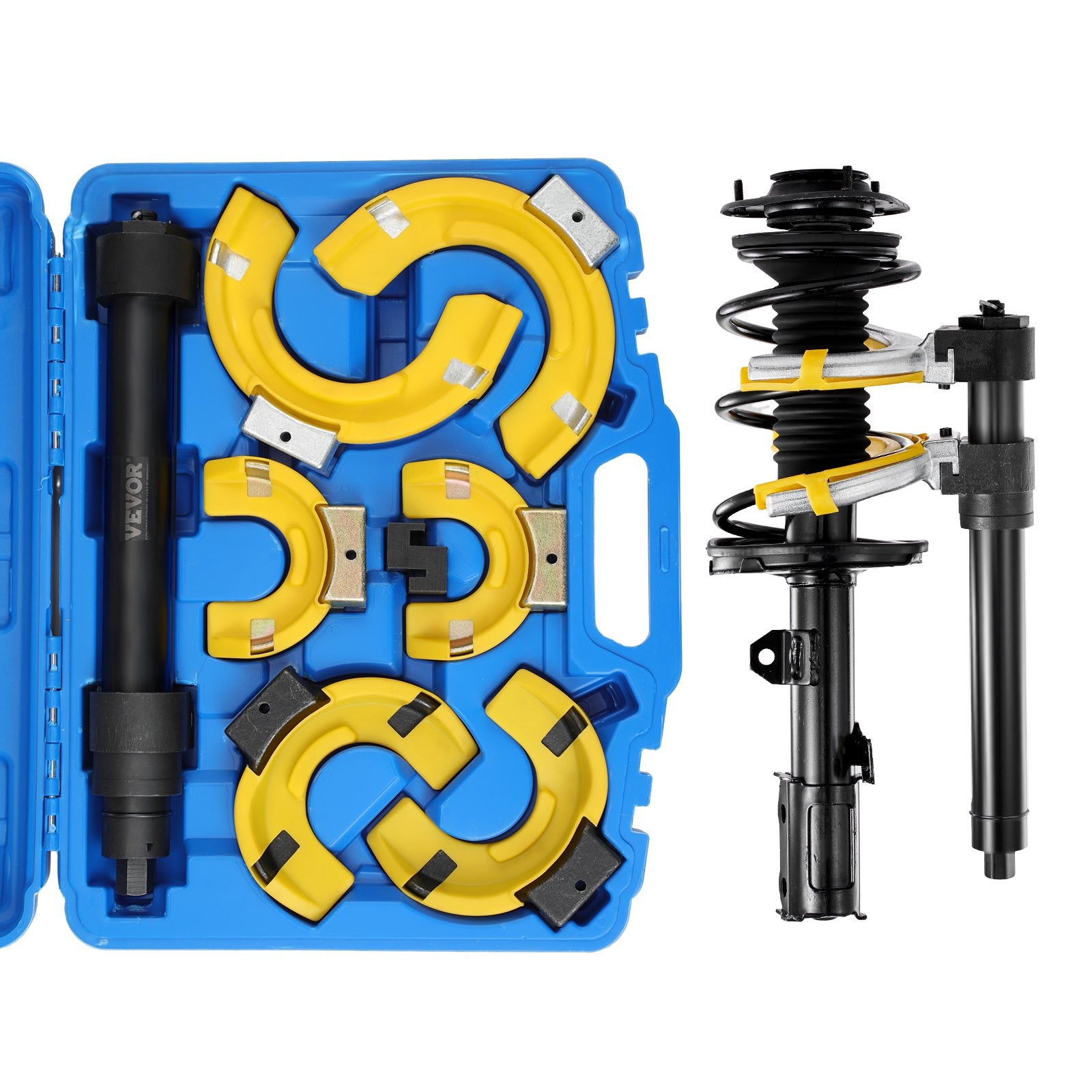 Strut Spring Compressor Set, Macpherson Strut Spring Compressor Kit, Interchangeable Fork Strut Coil V952-HSJZDHCZQTSLGFG8SV0