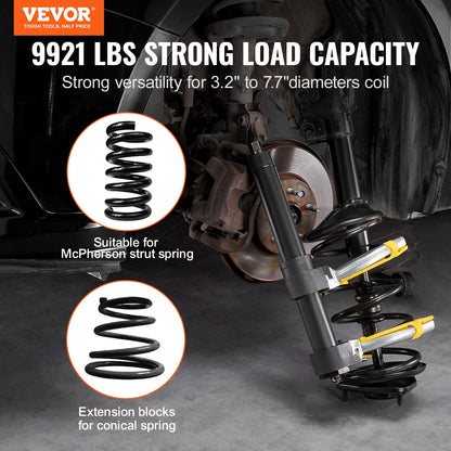 Strut Spring Compressor Set, Macpherson Strut Spring Compressor Kit, Interchangeable Fork Strut Coil V952-HSJZDHCZQTSLGFG8SV0