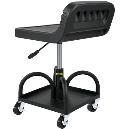 Rolling Garage Stool 300LBS Adjustable Mechanic Work Shop Seat w/Casters V952-HSKSJJXGZYBDDF5PZV0