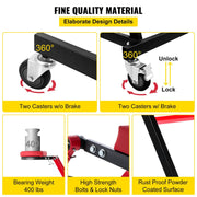 Foldable Engine Creeper Easy Engine Access Creeper for Garage or Workshop V952-HSKZDQCFDJXLCDOR1V0