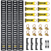 E Track Tie Down Rail Kit 30PCs 1.52m E Track Rails Enclosed Cargo Trailer V952-HSPSE5FT28PCSYVR0V0