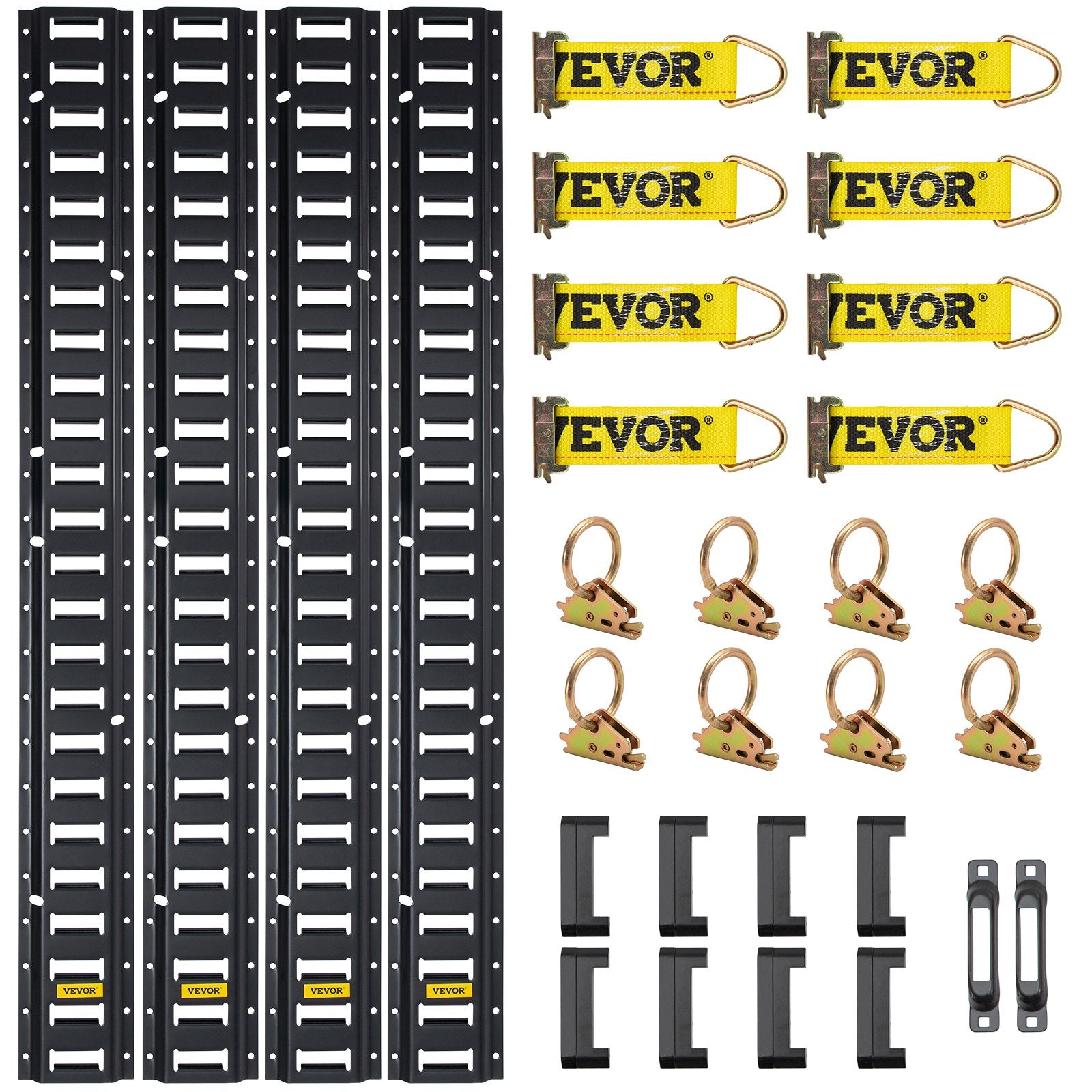 E Track Tie Down Rail Kit 30PCs 1.52m E Track Rails Enclosed Cargo Trailer V952-HSPSE5FT28PCSYVR0V0