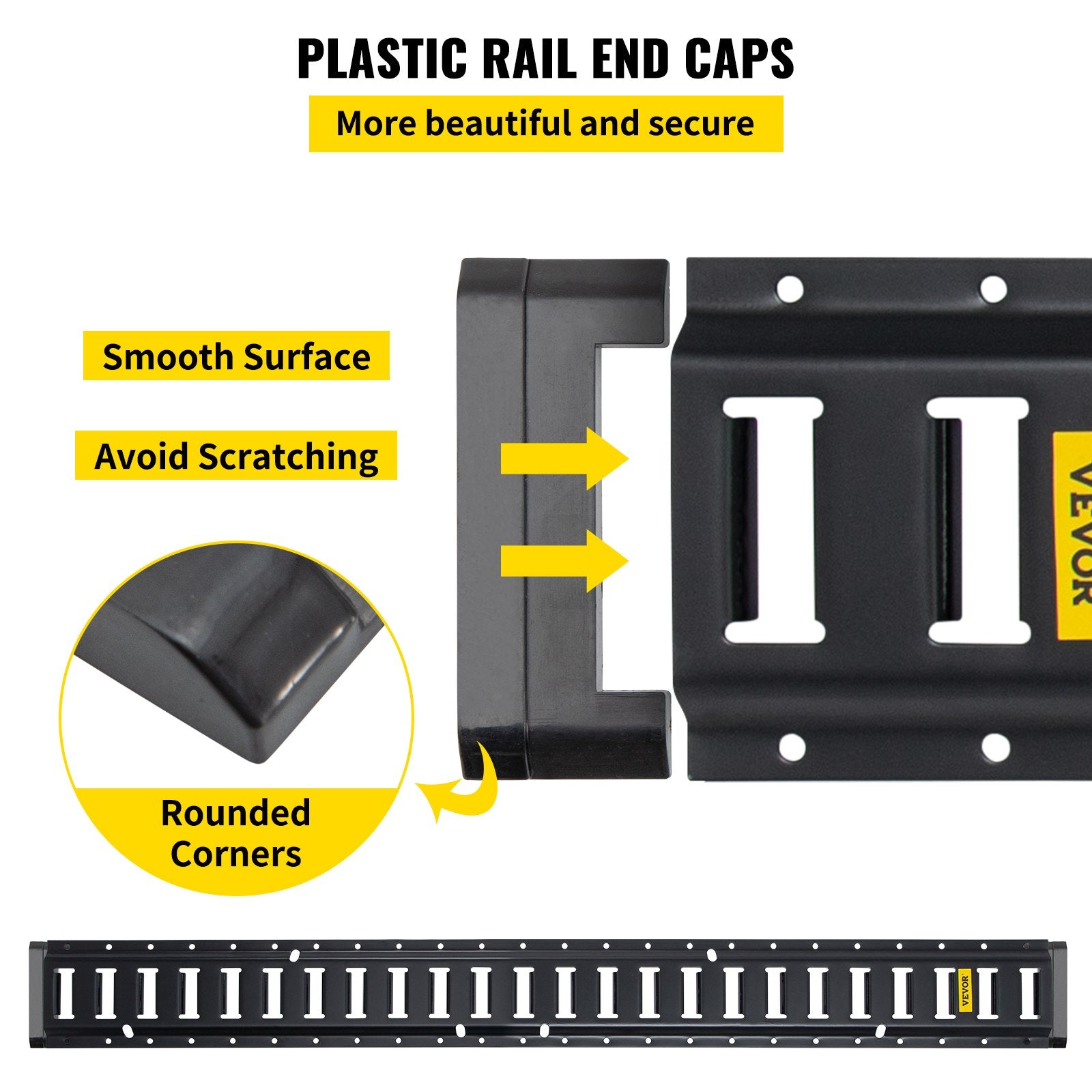 E Track Tie Down Rail Kit 30PCs 1.52m E Track Rails Enclosed Cargo Trailer V952-HSPSE5FT28PCSYVR0V0