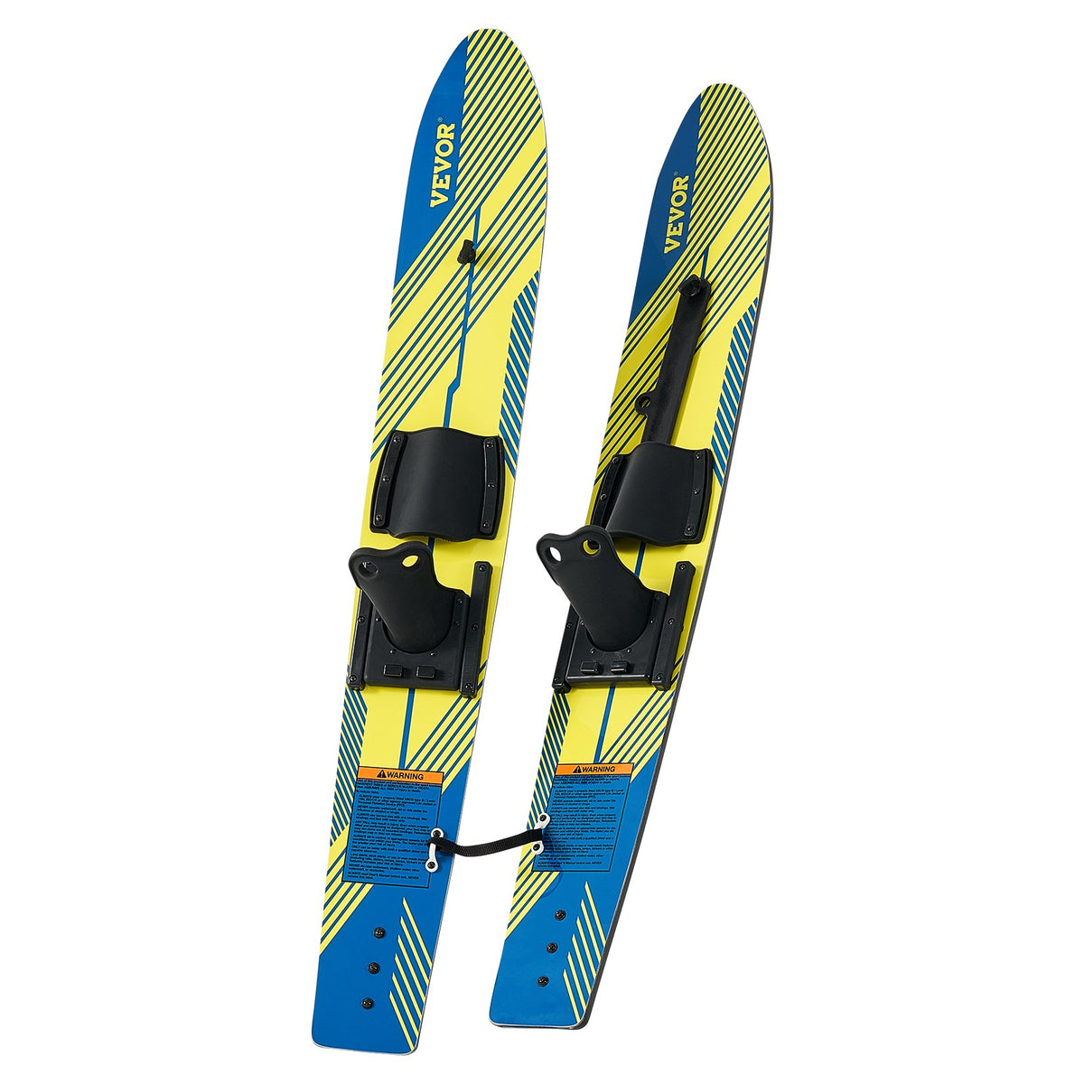 Water Skis 116.8 cm / 46 inch, Water Ski Trainers with X-7 Adjustable Bindings, Double-Handle Rope & V952-HSQXLK48INCH09XP1V0