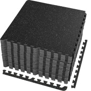EVA Interlocking Foam Floor Mats, 0.56 in Thickened 25 Pcs Puzzle Rubber Tiles, 24 x 24 in Exercise Floor Mat V952-HSXJDDHDHDBDD09O9V0