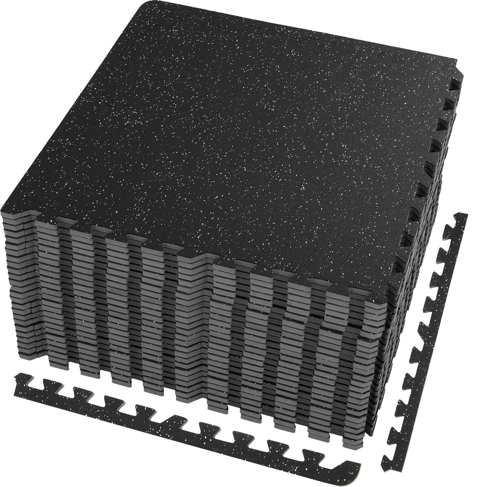 EVA Interlocking Foam Floor Mats, 0.56 in Thickened 25 Pcs Puzzle Rubber Tiles, 24 x 24 in Exercise Floor Mat V952-HSXJDDHDHDBDD09O9V0