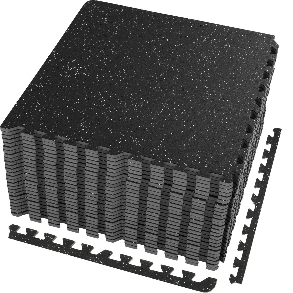 EVA Interlocking Foam Floor Mats, 0.56 in Thickened 25 Pcs Puzzle Rubber Tiles, 24 x 24 in Exercise Floor Mat V952-HSXJDDHDHDBDD09O9V0