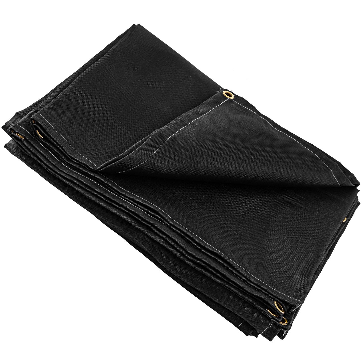 10 x 10 Ft Welding Blanket Black Fiberglass Blanket Portable Fiberglass Fire Retardant Blanket Welding Mat V952-HT10X10HS00000001V0