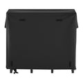 Firewood Rack with Waterproof Cover, 1.22m Outdoor Firewood Holder, 1/4 Cord Storage Metal Log Holder, 400lb V952-HWDCJ4FT20MMYL0PX001V0