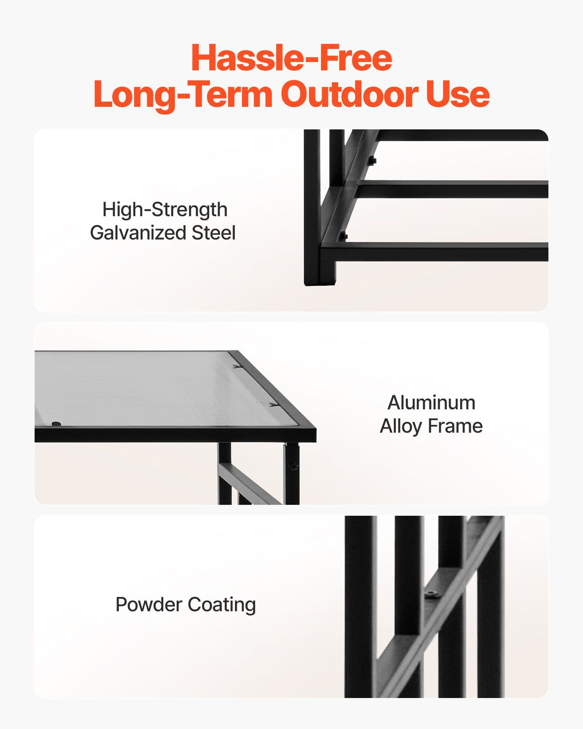 Firewood Rack with Sloped Roof, 143cm Outdoor Firewood Holder, 1/4 Cord Log Storage Shed, 299kg Max Weight V952-HWDCJ4FT20MMZB5Q6001V0