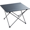Folding Camping Table, Outdoor Portable Side Tables, Lightweight Fold Up Table, Aluminum Alloy Ultra Compact V952-HWZDBZLB66LBSYSOBV0