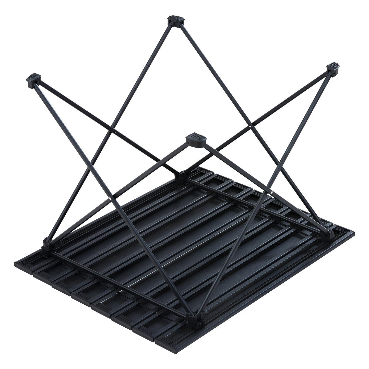 Folding Camping Table, Outdoor Portable Side Tables, Lightweight Fold Up Table, Aluminum Alloy Ultra Compact V952-HWZDBZLB66LBSYSOBV0