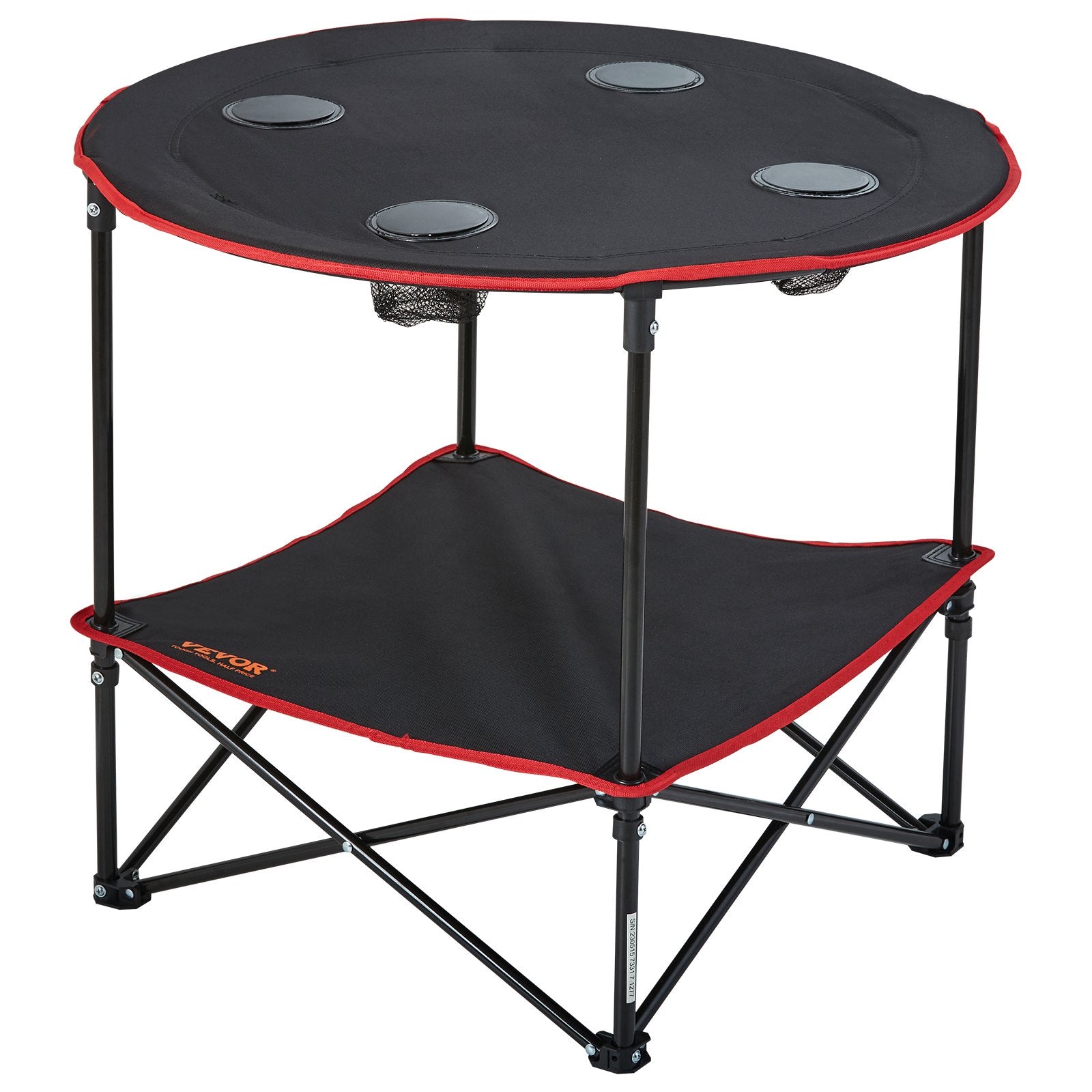 Folding Camping Table, Outdoor Portable Side Tables, Lightweight Fold Up Table, 600D Oxford Fabric & Steel V952-HWZDBZN55LBS4D4TOV0