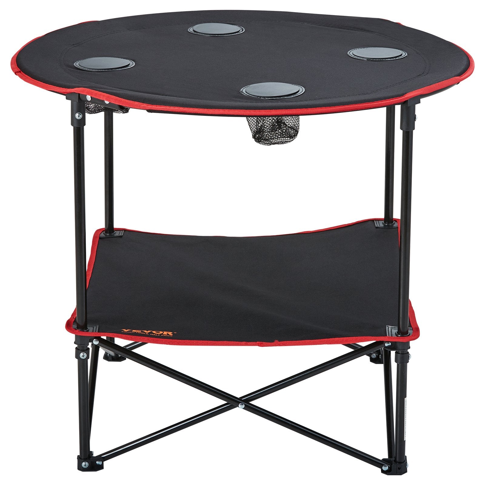 Folding Camping Table, Outdoor Portable Side Tables, Lightweight Fold Up Table, 600D Oxford Fabric & Steel V952-HWZDBZN55LBS4D4TOV0