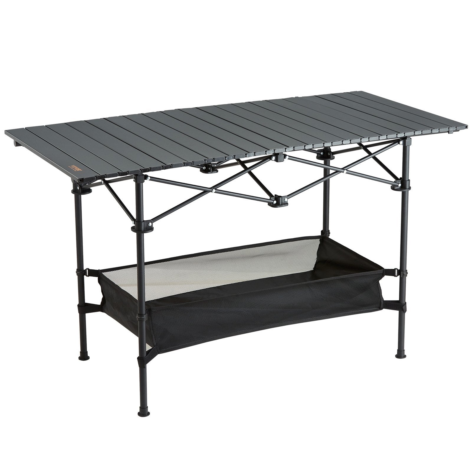 Folding Camping Table, Outdoor Portable Side Tables, Lightweight Fold Up Table, Aluminum & Steel Ultra V952-HWZDCZL200LBS0UE8V0