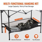 Folding Camping Table, Outdoor Portable Side Tables, Lightweight Fold Up Table, Aluminum & Steel Ultra V952-HWZDCZL200LBS0UE8V0