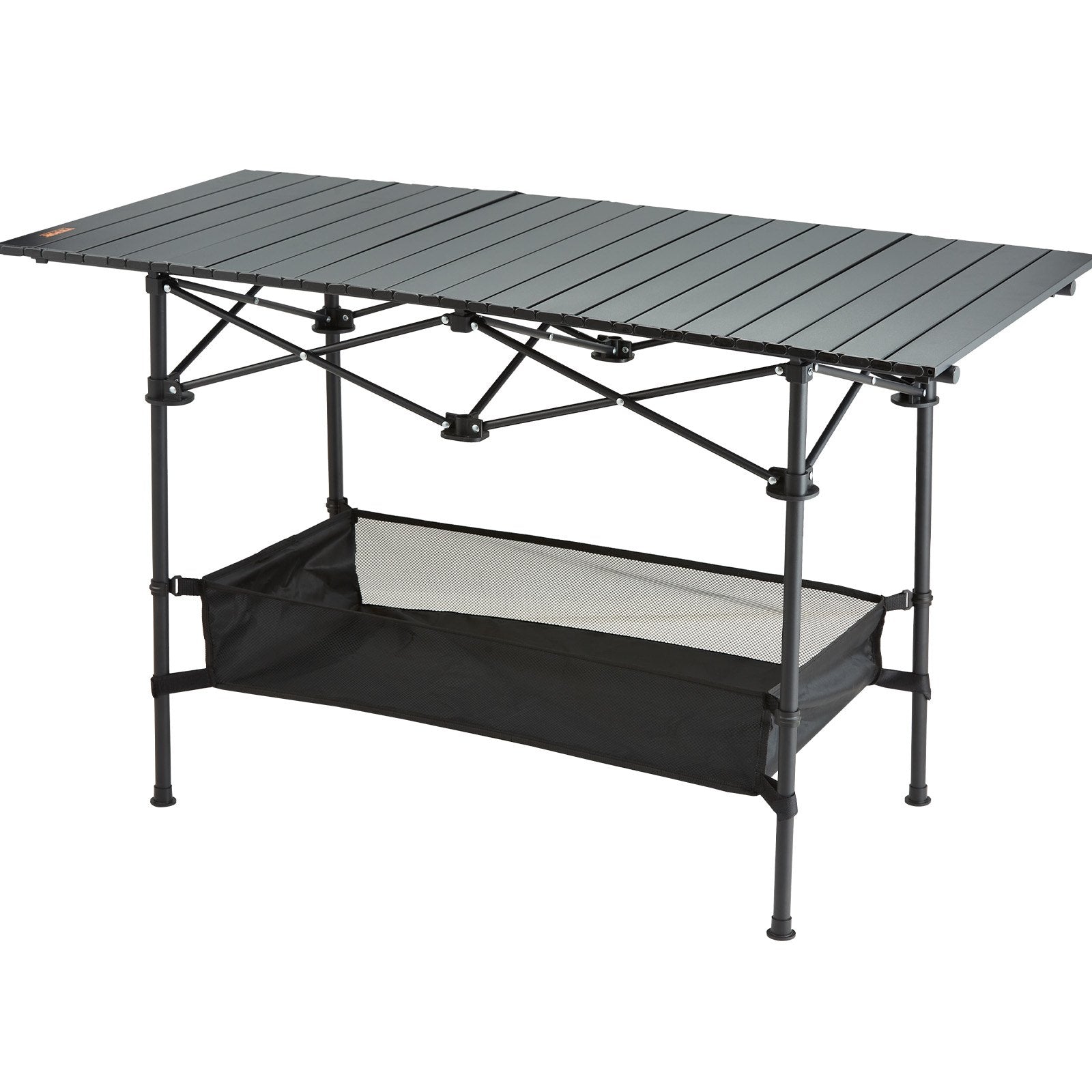 Folding Camping Table, Outdoor Portable Side Tables, Lightweight Fold Up Table, Aluminum & Steel Ultra V952-HWZDCZL200LBS0UE8V0