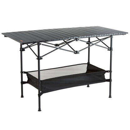 Folding Camping Table, Outdoor Portable Side Tables, Lightweight Fold Up Table, Aluminum & Steel Ultra V952-HWZDCZL200LBS0UE8V0