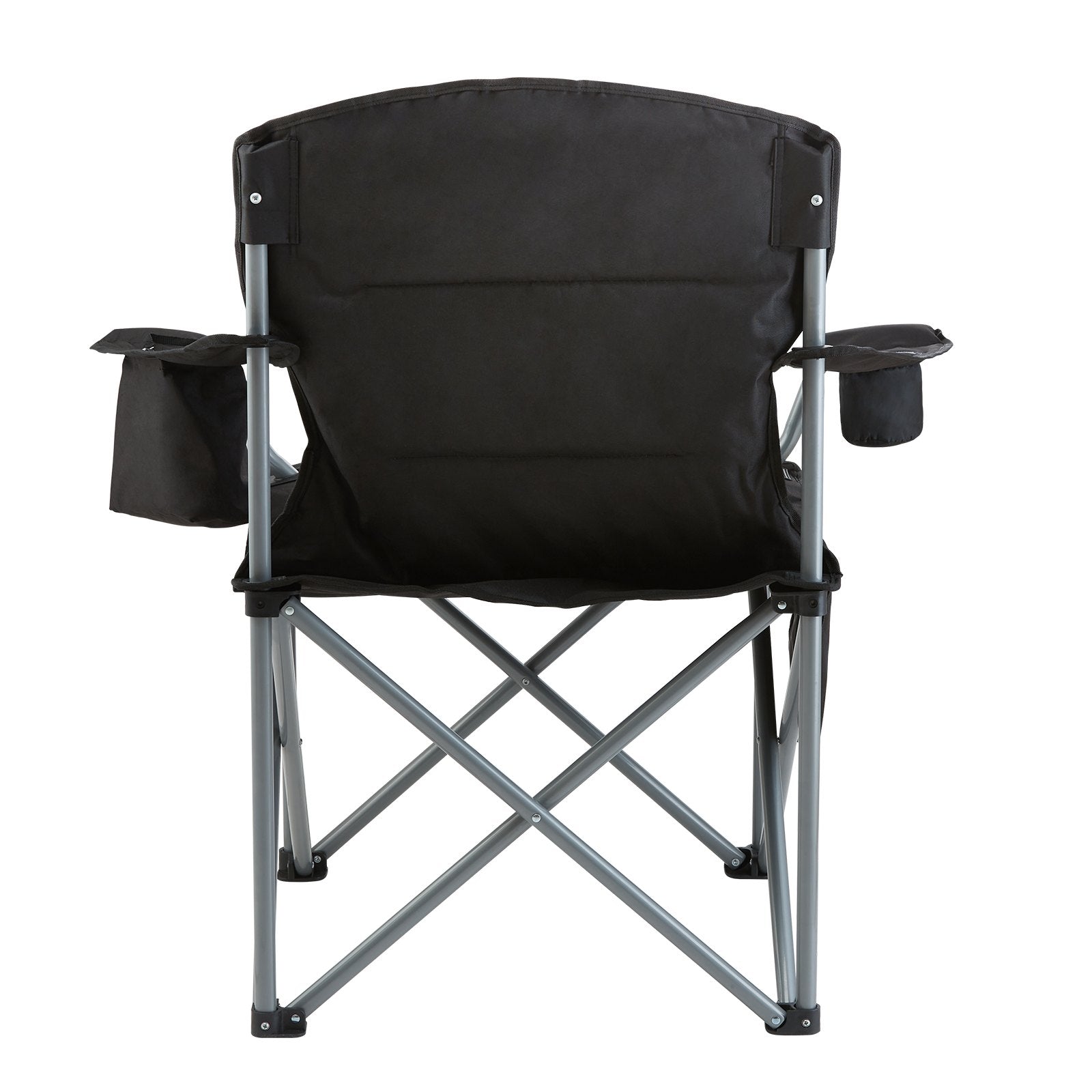 Camping Folding Chair for Adults, Portable Heavy Duty Outdoor Quad Lumbar Back Padded Arm Chairs with Side V952-HWZDYCY450LBSFODNV0