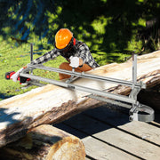 Chainsaw Mill, Portable Sawmill 14"-48" Guide Bar, Galvanized Steel Chainsaw Planking Mill with 0.2"-11.81" V952-HXQGLJZJLMDGKDA5DV0