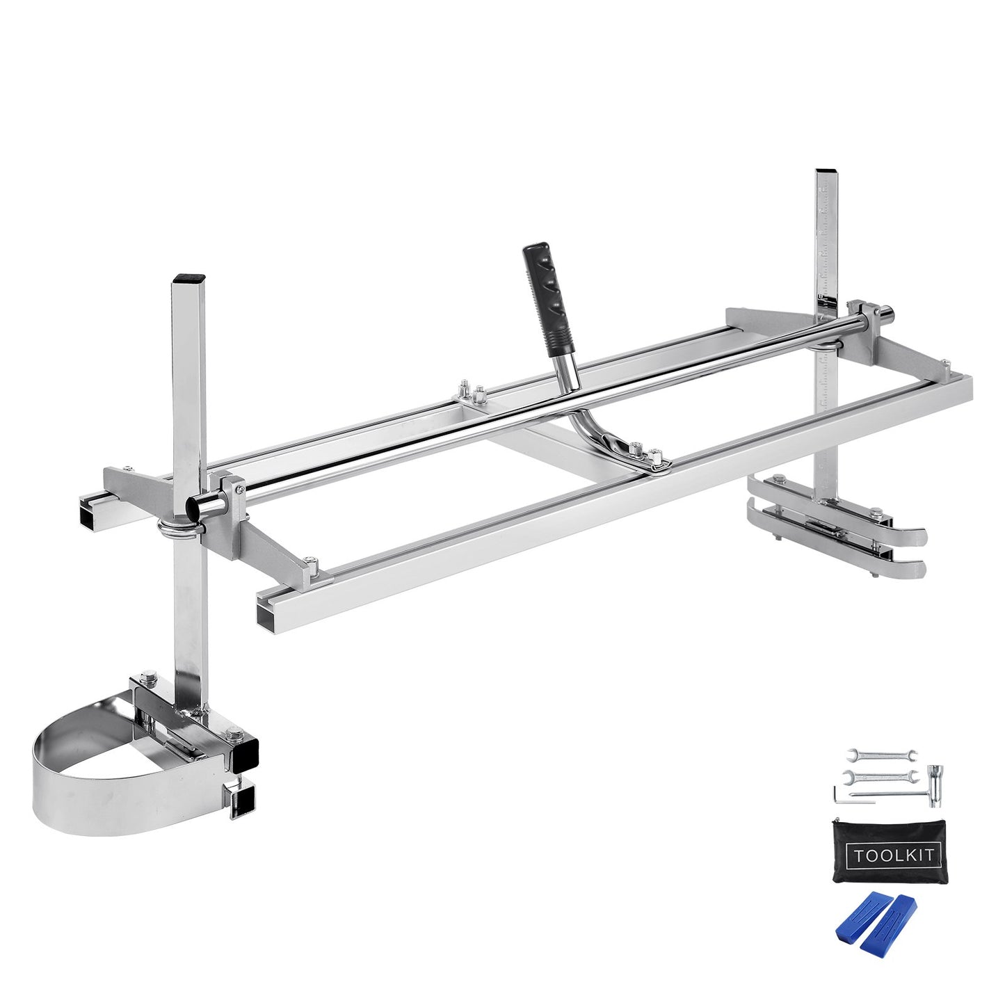 Chainsaw Mill, Portable Sawmill 14"-48" Guide Bar, Galvanized Steel Chainsaw Planking Mill with 0.2"-11.81" V952-HXQGLJZJLMDGKDA5DV0