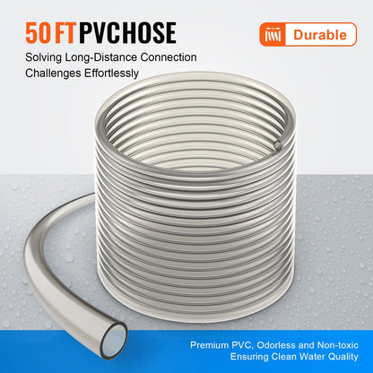 Aquarium Vacuum Gravel Cleaner, 50 ft PVC Hose Fish Tank Vacuum Gravel Cleaner, Siphon Fish Tank Cleaner V952-HXSHSQ49YCKLUONBWV0