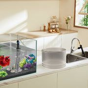 Aquarium Vacuum Gravel Cleaner, 50 ft PVC Hose Fish Tank Vacuum Gravel Cleaner, Siphon Fish Tank Cleaner V952-HXSHSQ49YCKLUONBWV0