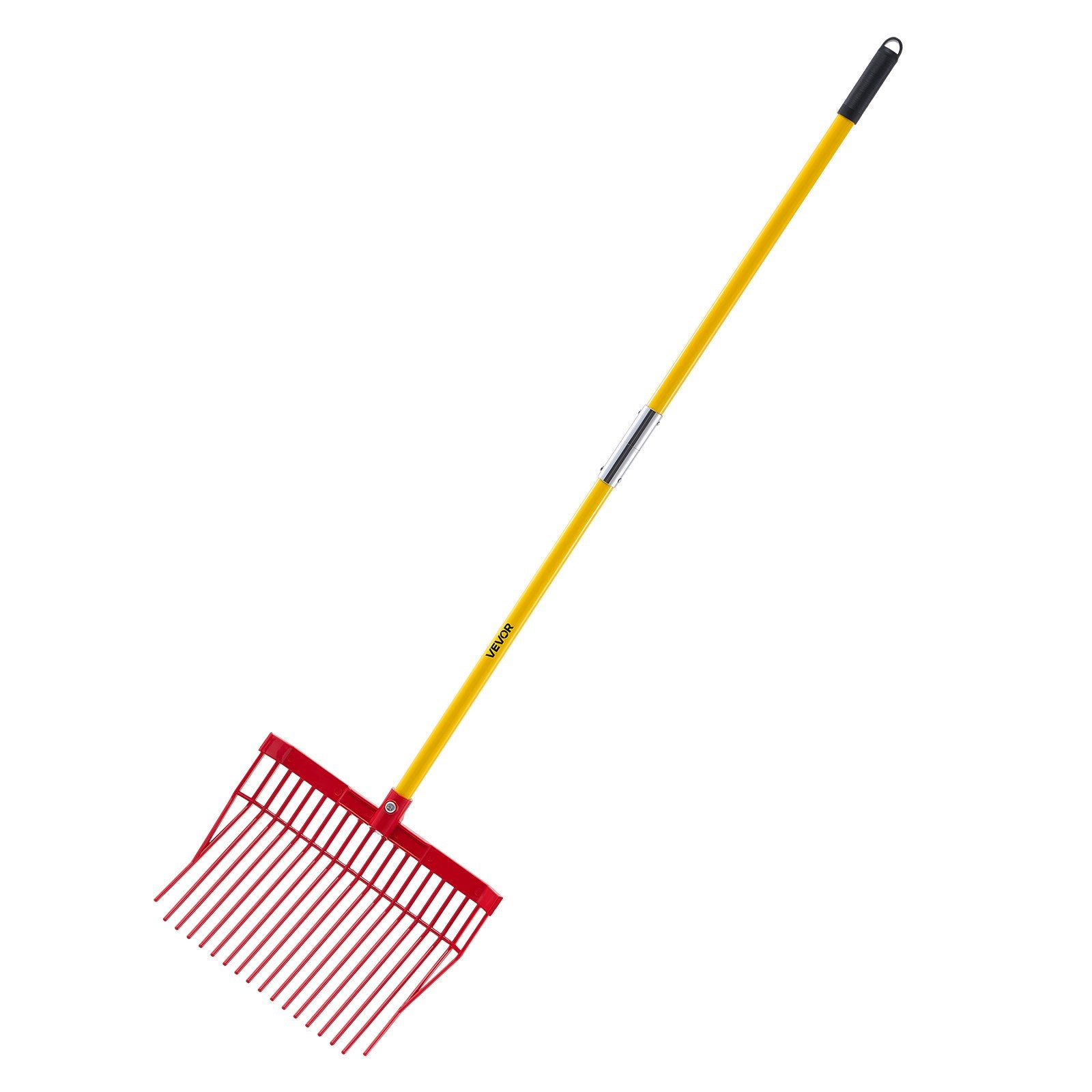 Horse Manure Fork Garden Tool 18 Tine Plastic Pitchfork Muck Rake for Hay V952-HYCBXDBGCC1JE7VBW001V0
