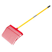 Horse Manure Fork Garden Tool 18 Tine Plastic Pitchfork Muck Rake for Hay V952-HYCBXDBGCC1JE7VBW001V0