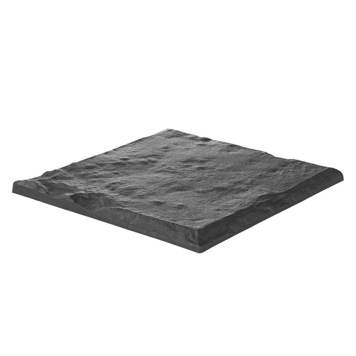 Garden Stepping Stones, 4Pcs 39.5x39.5 cm Decorative Stepping Stones with Stakes, Weather-Resistant Plastic V952-HYDJSHS4PCSZ44JBR001V0