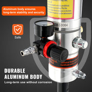 Grease Pump, 50:1 Pressure Ratio Air Operated Grease Pump with 3.88 m High Pressure Hose and Grease Gun, V952-HYJLB0000000WGVWQV0