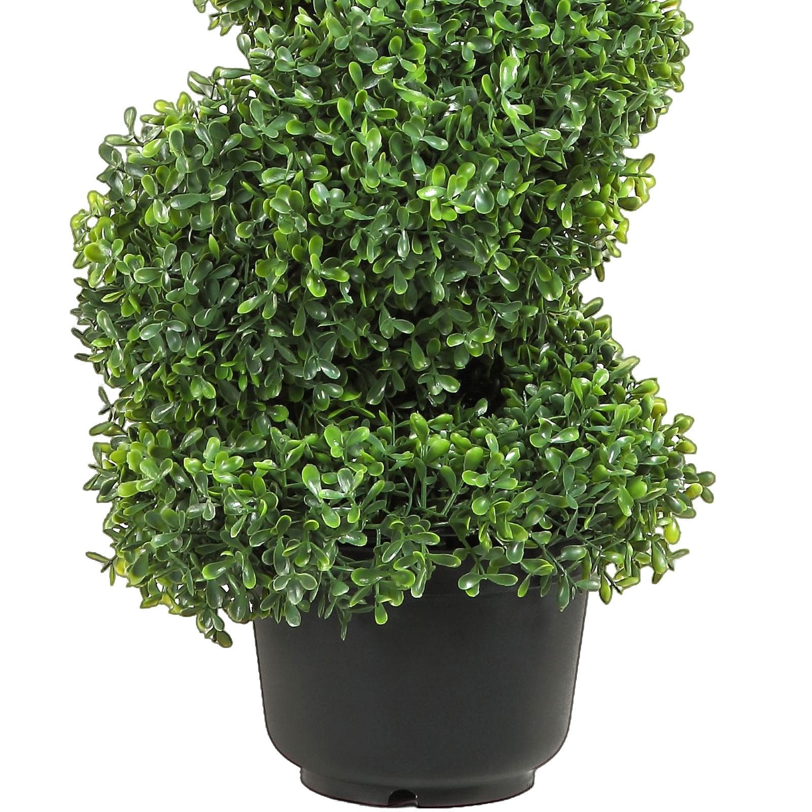 Artificial Topiaries Boxwood Trees, 7.6cm Tall (2 Pieces) Faux Topiary Plant Outdoor, All-year Green Feaux V952-HYMRGXJS36YCLY992V0