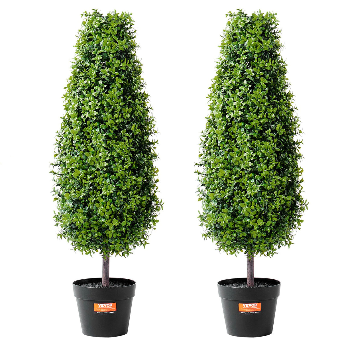 2 Pack 91.4cm Artificial Boxwood Topiary Tree Faux Plant UV Decor In/Outdoor V952-HYMRGXJS36YCXKYTZV0