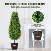 2 Pack 91.4cm Artificial Boxwood Topiary Tree Faux Plant UV Decor In/Outdoor V952-HYMRGXJS36YCXKYTZV0