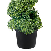 Artificial Topiaries Boxwood Trees, 10cm Tall (2 Pieces) Faux Topiary Plant Outdoor, All-year Green Feaux V952-HYMRGXJS48YCSVDL7V0