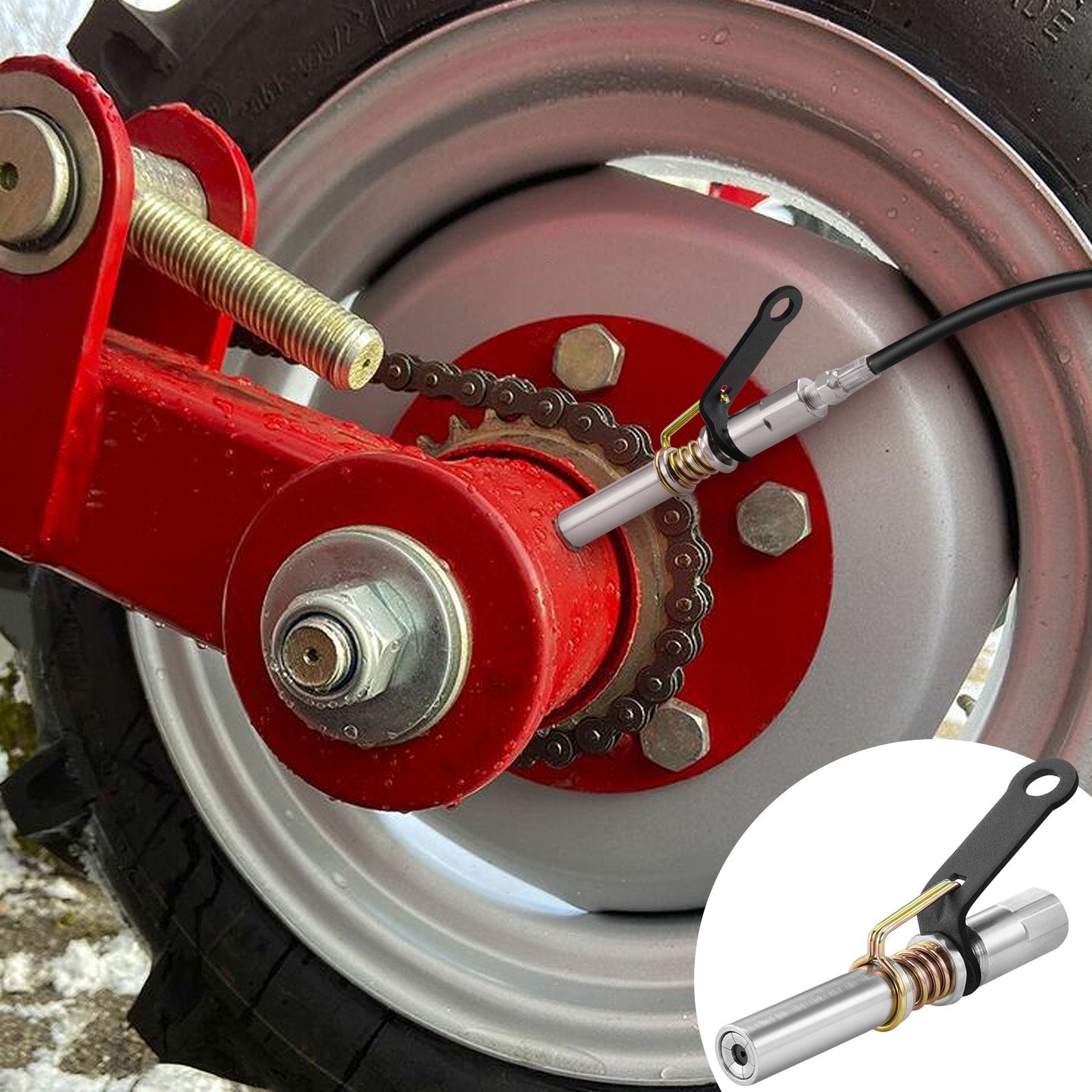 Grease Gun Coupler High Pressure Quick Release Lock Oil Nozzle 10000 PSI V952-HYQOHQ2GDBSZOCFSYV0