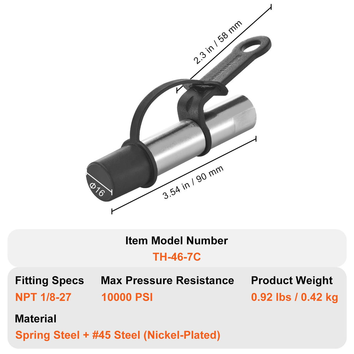 Grease Gun Coupler 2 Pack High Pressure Quick Release Oil Nozzle 10000 PSI V952-HYQOHQWDBS00HAG7JV0
